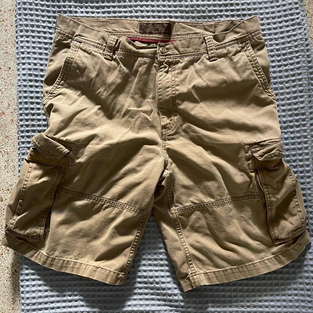 Old Navy Beige Cargo Shorts